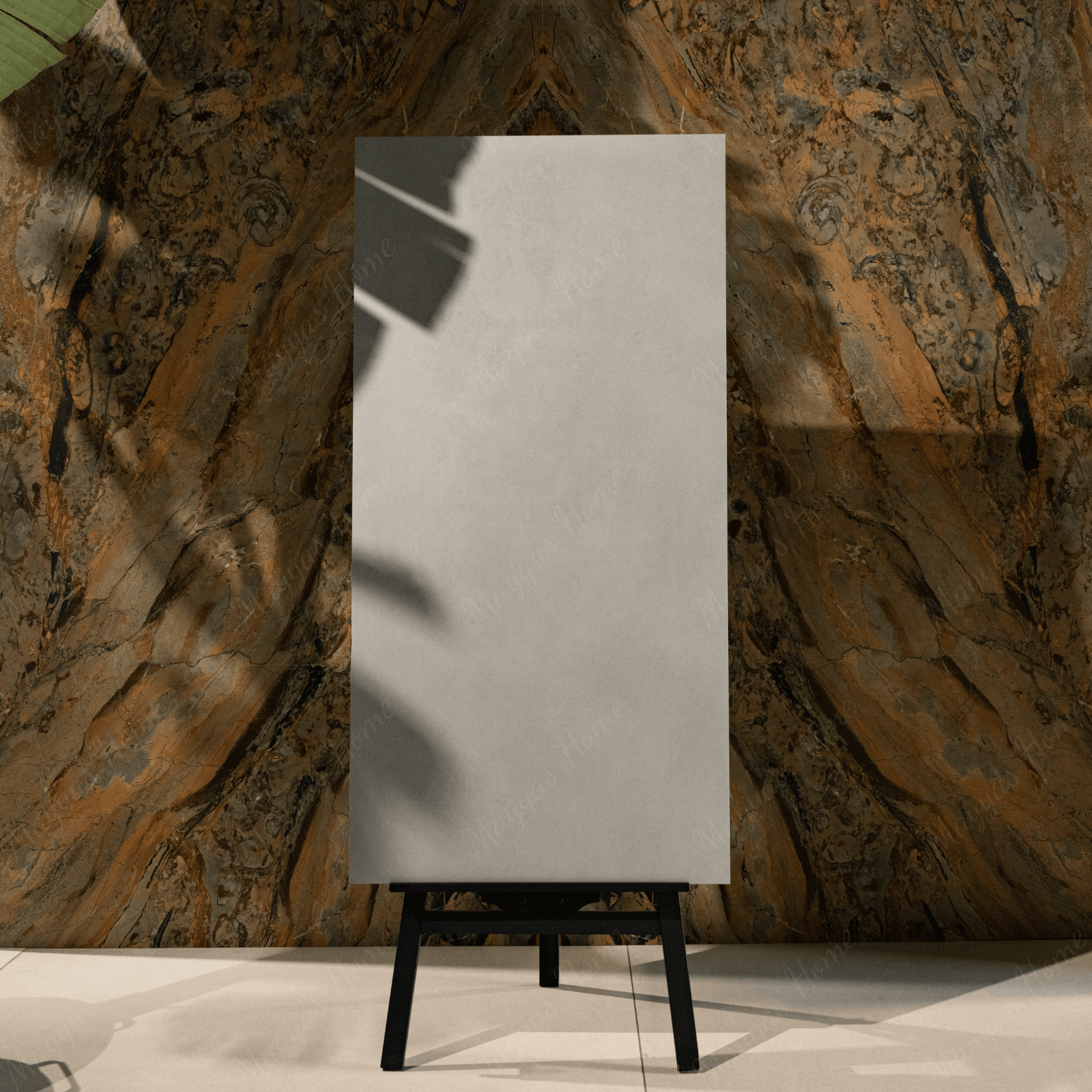 Bestone Bianco porcelain tile 60x120cm with 9mm thickness features a natural stone look, durable porcelain body for floors and walls.