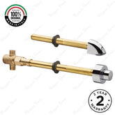 Built-in fixed jet shower head with 15–25 second timed push-button tap and G1/2 connection. Ideal for gyms, hospitals and commercial shower facilities in UAE.