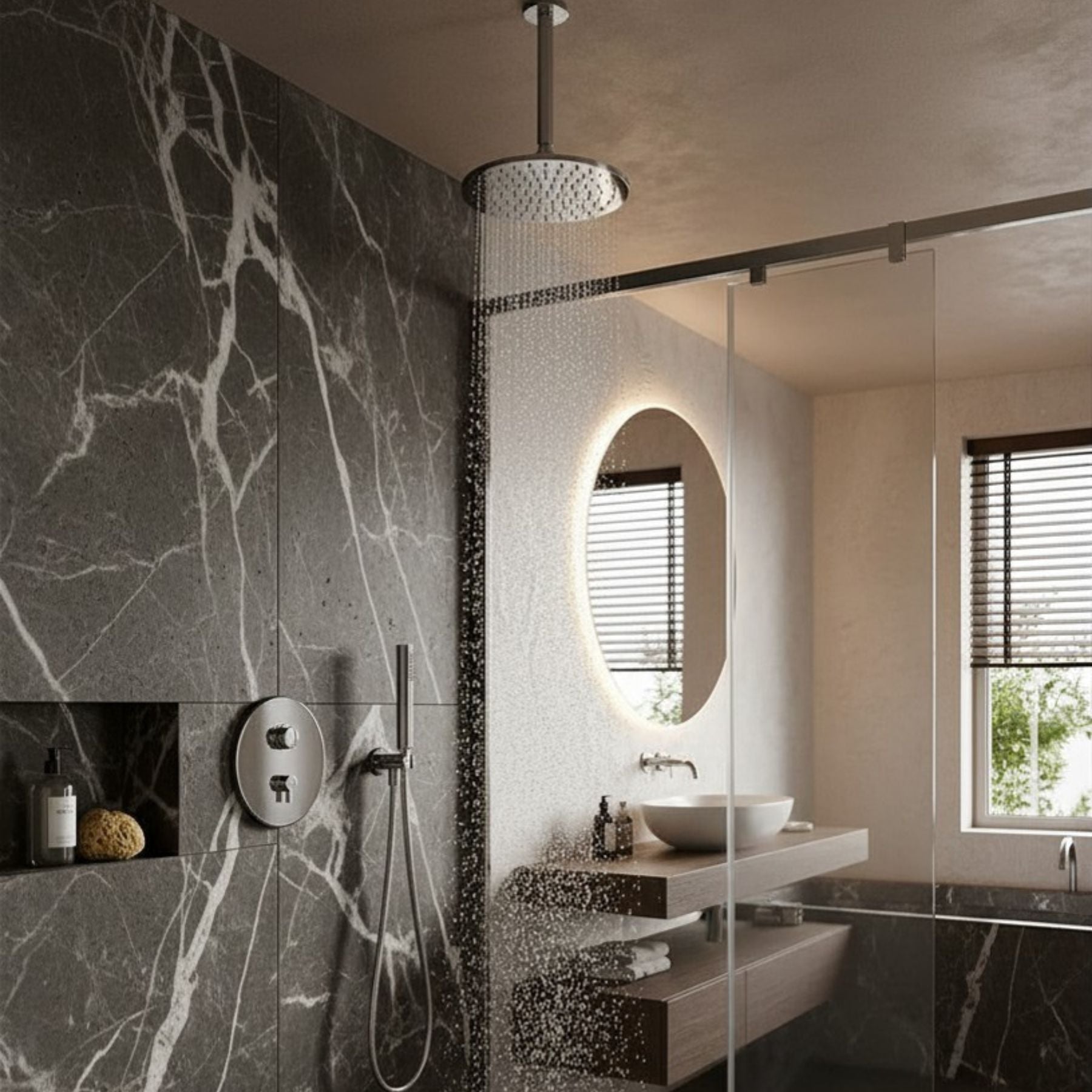 Built-in timed shower mixer tap with 15–25 second push-button control, anti-vandal protection and water-saving performance. Ideal for UAE hospitality, healthcare, commercial and public facilities.