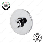 Built-in timed urinal tap with 4–6 second flush cycle and push-button control. Ideal for commercial, healthcare and public washroom projects in UAE.
