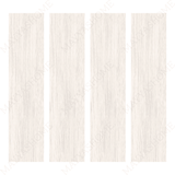 CIAZ WHITE 20x120cm porcelain tile features a matte white wood look, 09MM thick—perfect for clean, modern spaces needing brightness and durability.