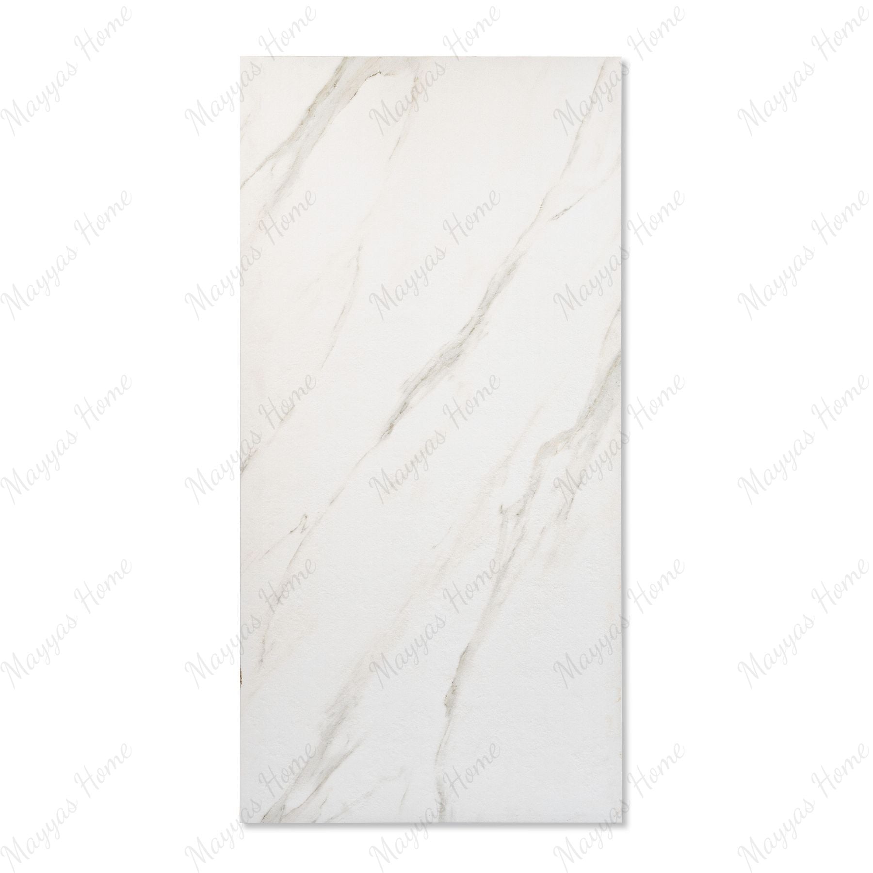 Calacatta Nexa matt porcelain tile 60x120cm x 2mm featuring elegant marble veining. Premium large format tile ideal for luxury floors and walls.