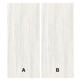 Capri Pearl 120x280cm matt porcelain tile in pearl-grey tone. Large format, durable, seamless design perfect for walls and floors in modern interiors.