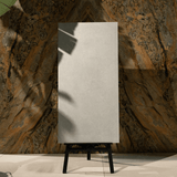 Cemento Bianco porcelain tile 60x120cm with 9mm thickness features a modern concrete look, durable porcelain body for floors and walls.