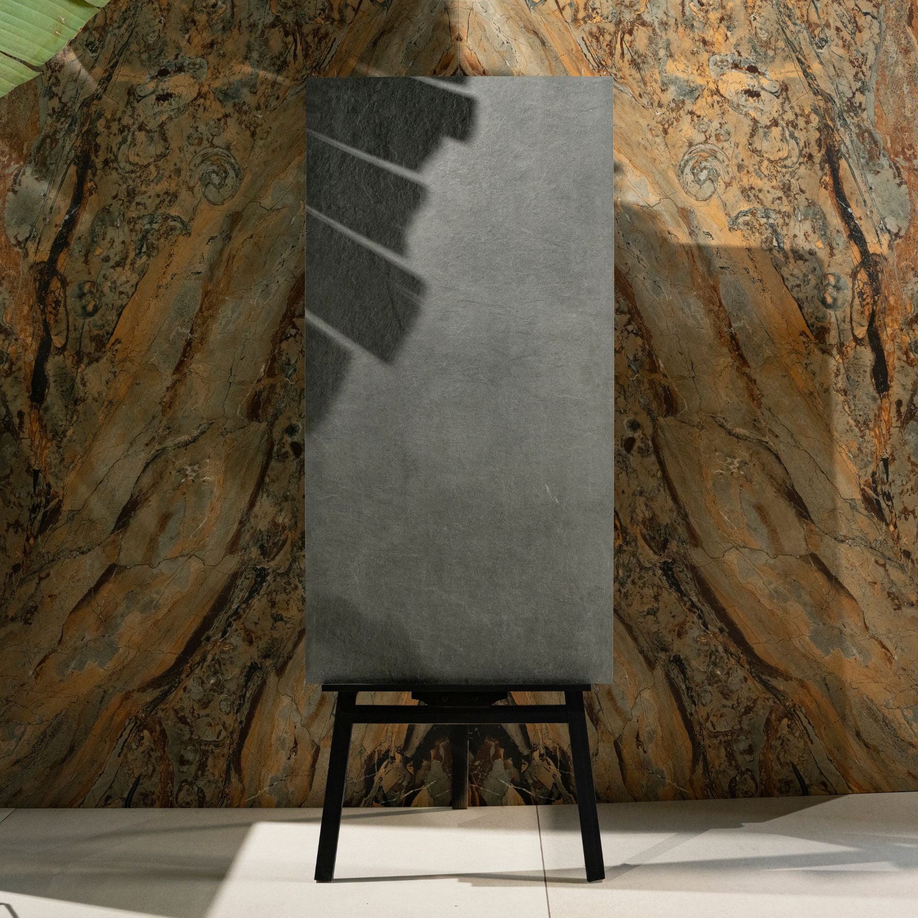 Cemento Nero is a 60x120cm x2mm matt porcelain tile with a deep black concrete look, perfect for modern, bold, and durable floor and wall designs.