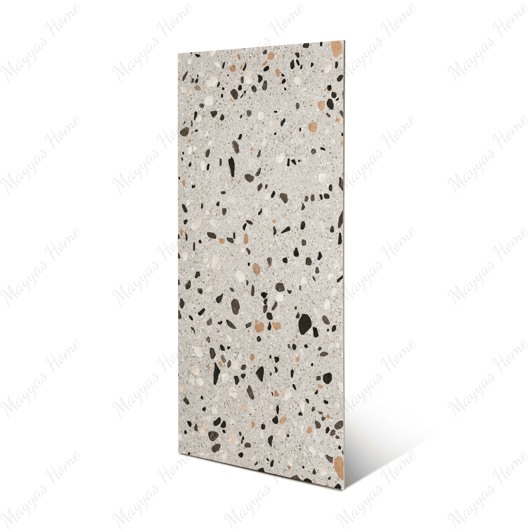 Cloud Vein Silver porcelain tile 60x120cm 9mm thickness, silver marble look design, durable porcelain tile for modern floors and walls.