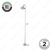 Complete timed shower mixer with column, head and push-button activation plus anti-vandal protection. Ideal for gyms, schools and healthcare projects in the UAE