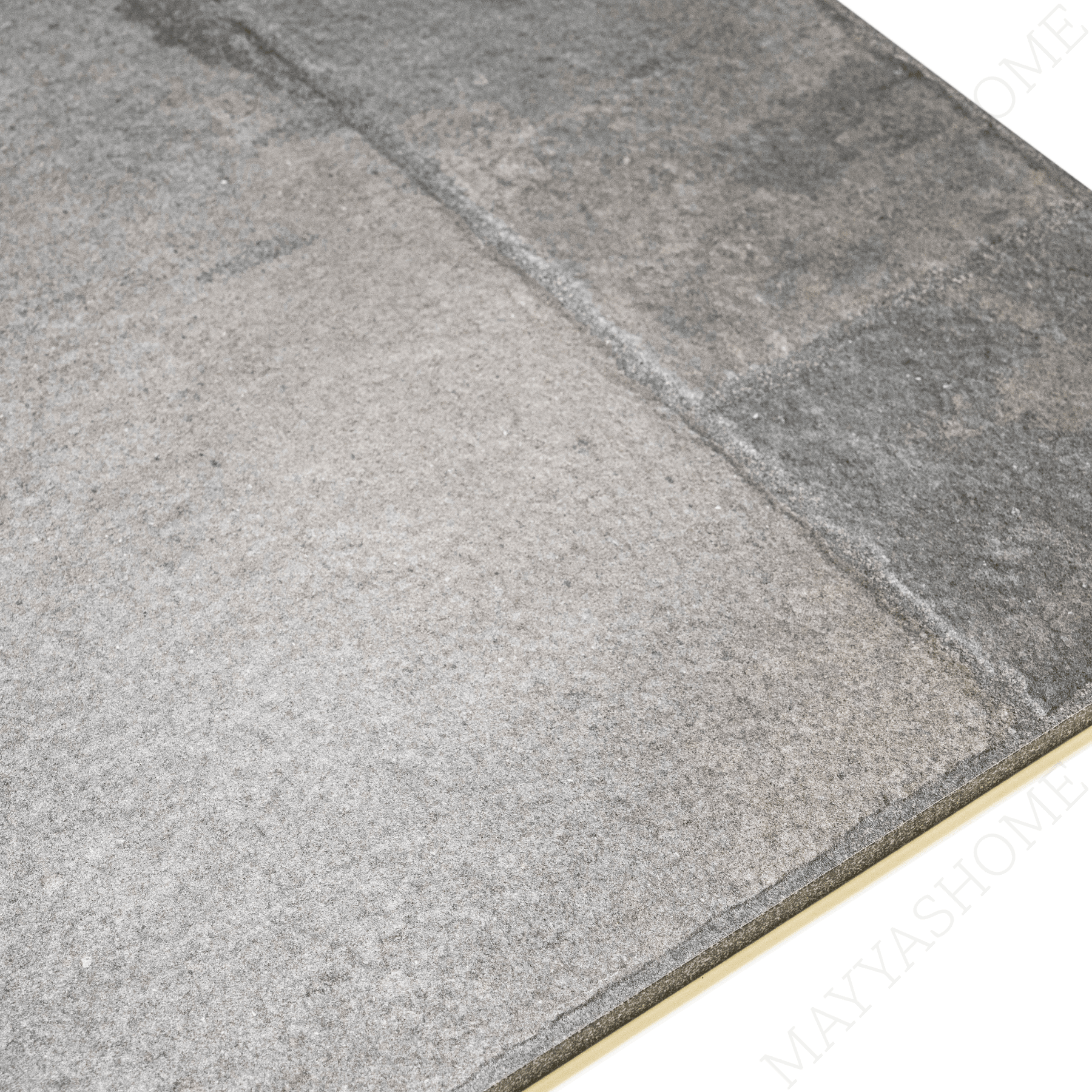 Cottage Nero Cubix porcelain tile 60x120cm 9mm thickness, black stone look with geometric decor, durable porcelain tile for modern walls and floors.