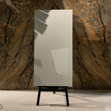 Crystal Ash porcelain tile 60x120cm 9mm thickness, marble look design, durable porcelain, perfect for floors and walls in modern interiors.