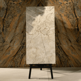 Discover VIVIAN WHITE porcelain tile 600x1200mm with 9MM thickness and glitter on matt finish. Durable large format tile perfect for stylish, shimmer-enhanced flooring and wall applications.
