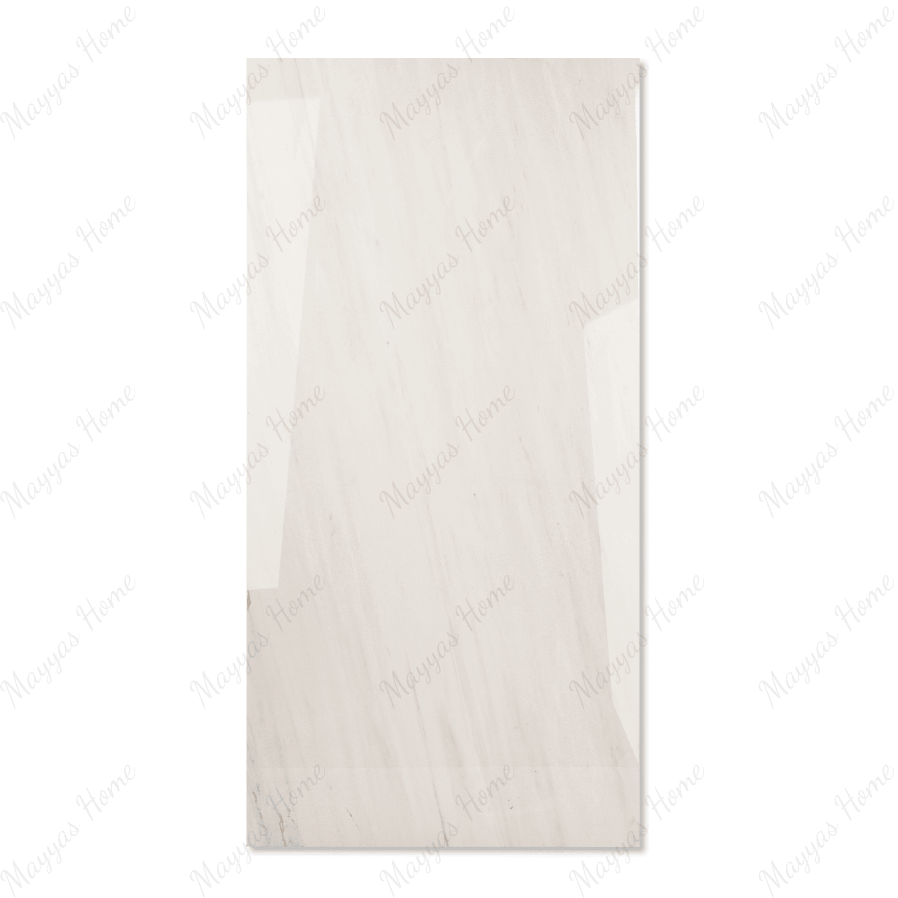 Duck White porcelain tile 60x120cm 9mm thickness, white marble look design, durable porcelain tile for elegant floors and walls.