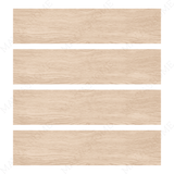 EMIENT CREMA 20x120cm porcelain tile features a matte cream wood look, 09MM thick—perfect for calm, stylish interiors with easy care and durability.