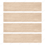 EMIENT CREMA 20x120cm porcelain tile features a matte cream wood look, 09MM thick—perfect for calm, stylish interiors with easy care and durability.