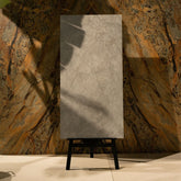 ERIN GREY Large Format Porcelain Tile 60x120cm – 9MM Rocker Carved Surface