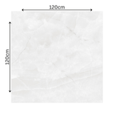 Explore ONYX LAUREL large format porcelain tiles (120x120cm) with a 9MM glossy finish and marble effect. Durable, scratch-resistant, and easy to install. Ideal for upscale residential and commercial interiors.