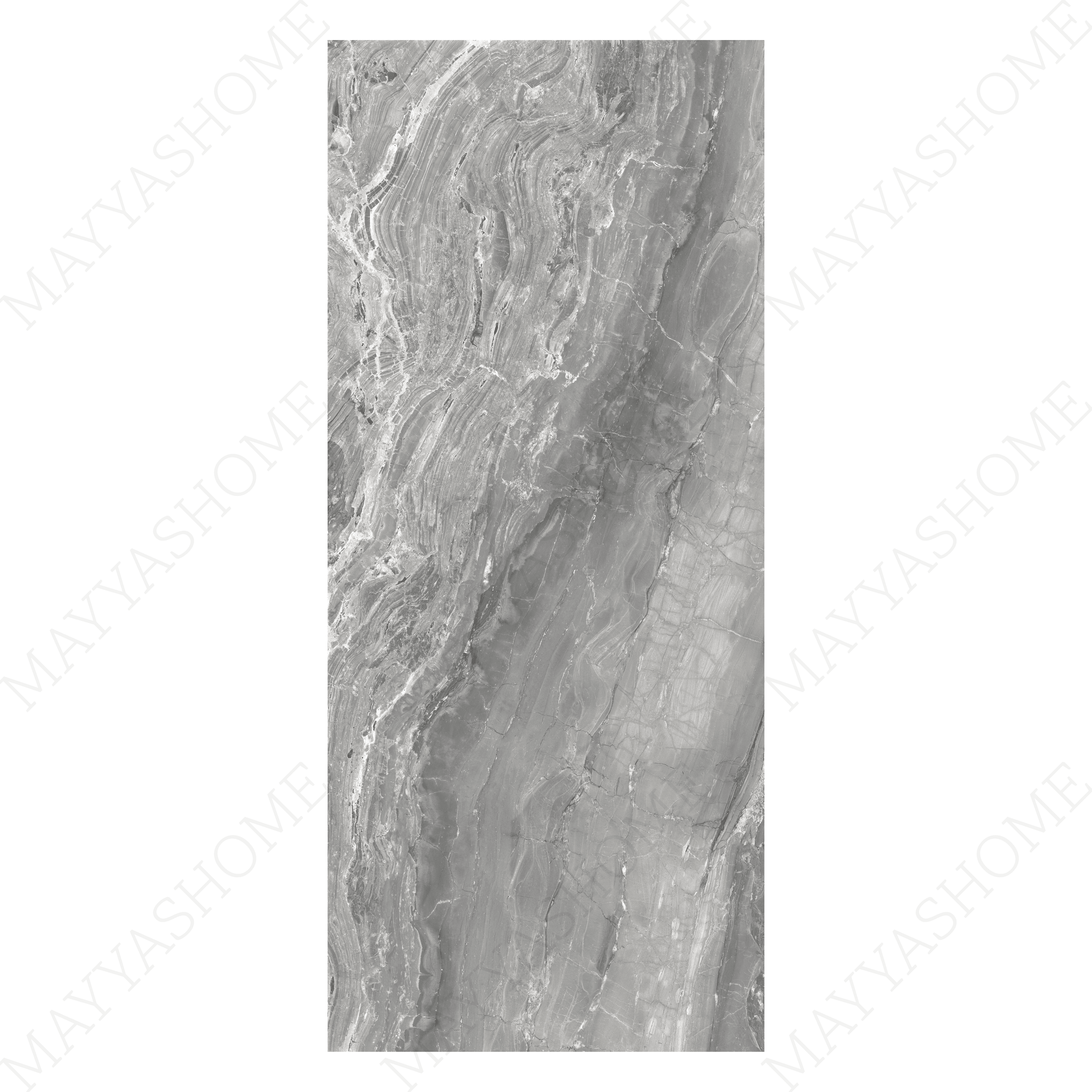 FRAPPUCCINO GREY 120x278cm grey stone look tile with subtle texture and a refined matt finish. A premium large format tile for modern interiors.