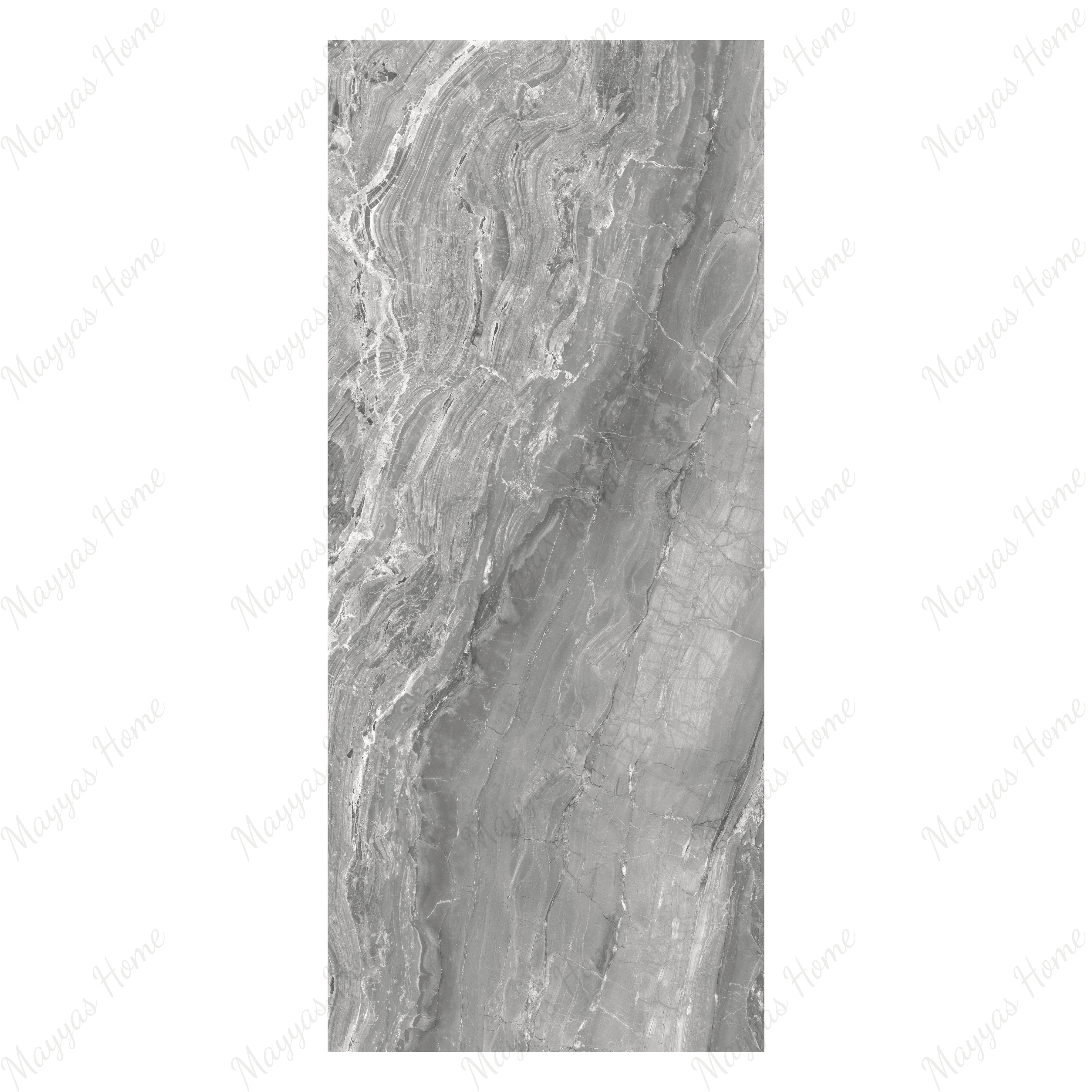 FRAPPUCCINO GREY 120x278cm grey stone look tile with subtle texture and a refined matt finish. A premium large format tile for modern interiors.