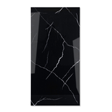 Forest Black porcelain tile 60x120cm 9mm thickness, bold marble look design, durable porcelain, ideal for luxury floors and walls.