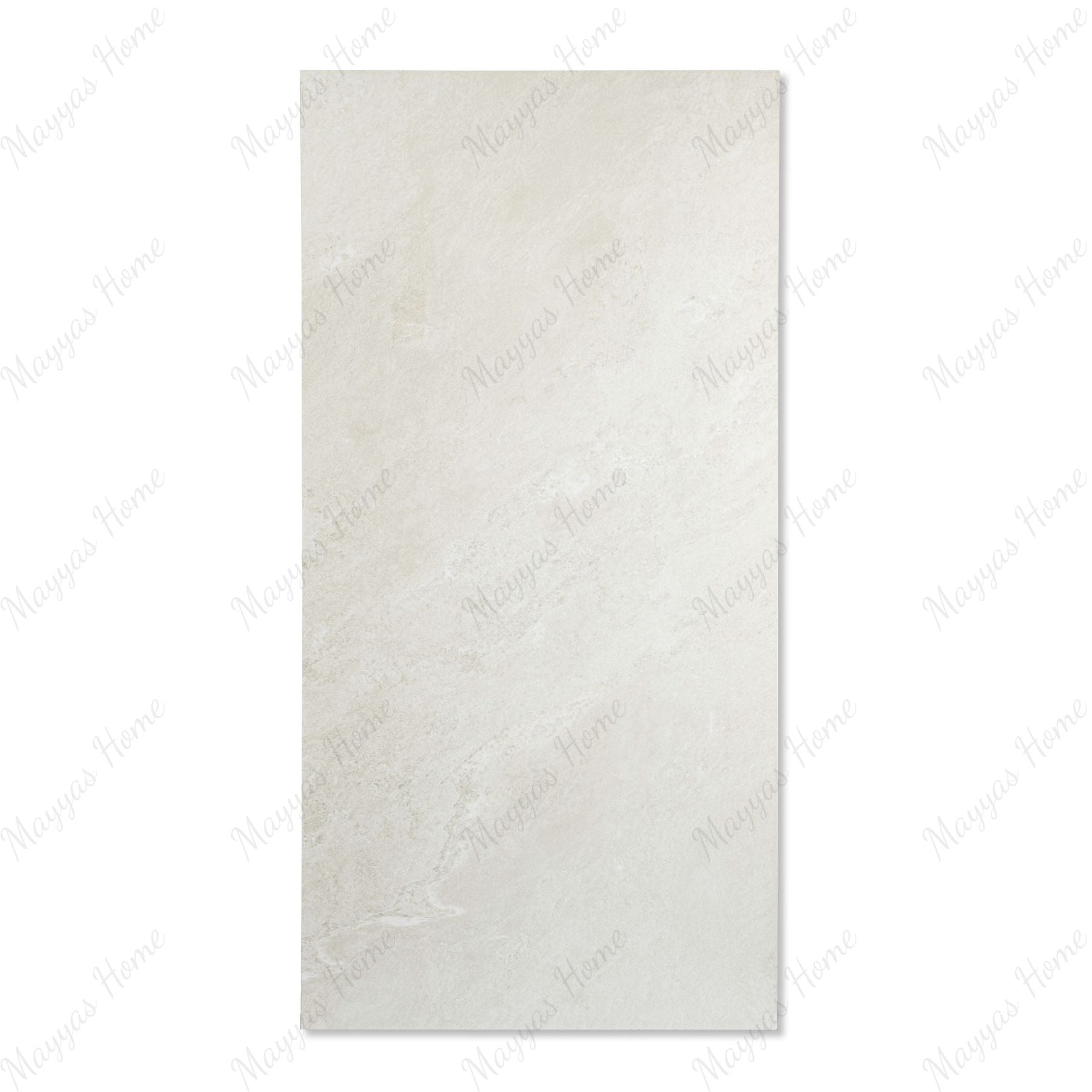 Fossil Ivory porcelain tile in 60x120cm size with classic stone look, soft ivory tones and durable 9mm thickness for walls and floors.