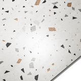 Glacier Bianco porcelain tile 60x120cm with 9mm thickness features a refined marble look, durable porcelain body, ideal for floors and walls.