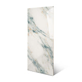 Grazzu Azul glossy marble effect porcelain tile 60x120cm with 9mm thickness features rich blue tones and polished luxury finish.