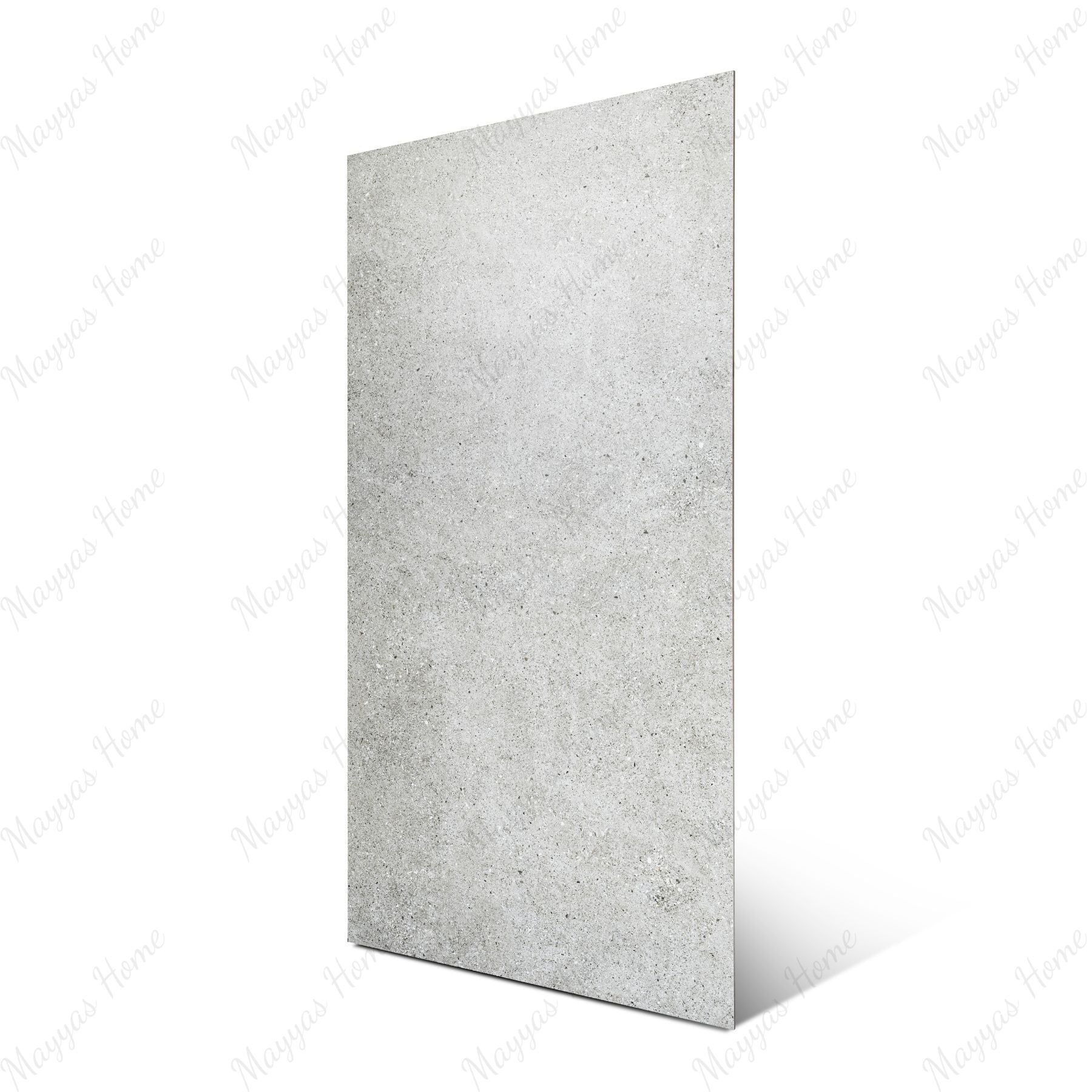 Gritoss Grey porcelain tile 60x120cm 9mm thick with raw cement look, designed for modern floor and wall applications with strong performance.