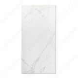 Imperial Bianco porcelain tile 60x120cm with 9mm thickness features a luxury marble look, durable porcelain body, ideal for floors and walls.