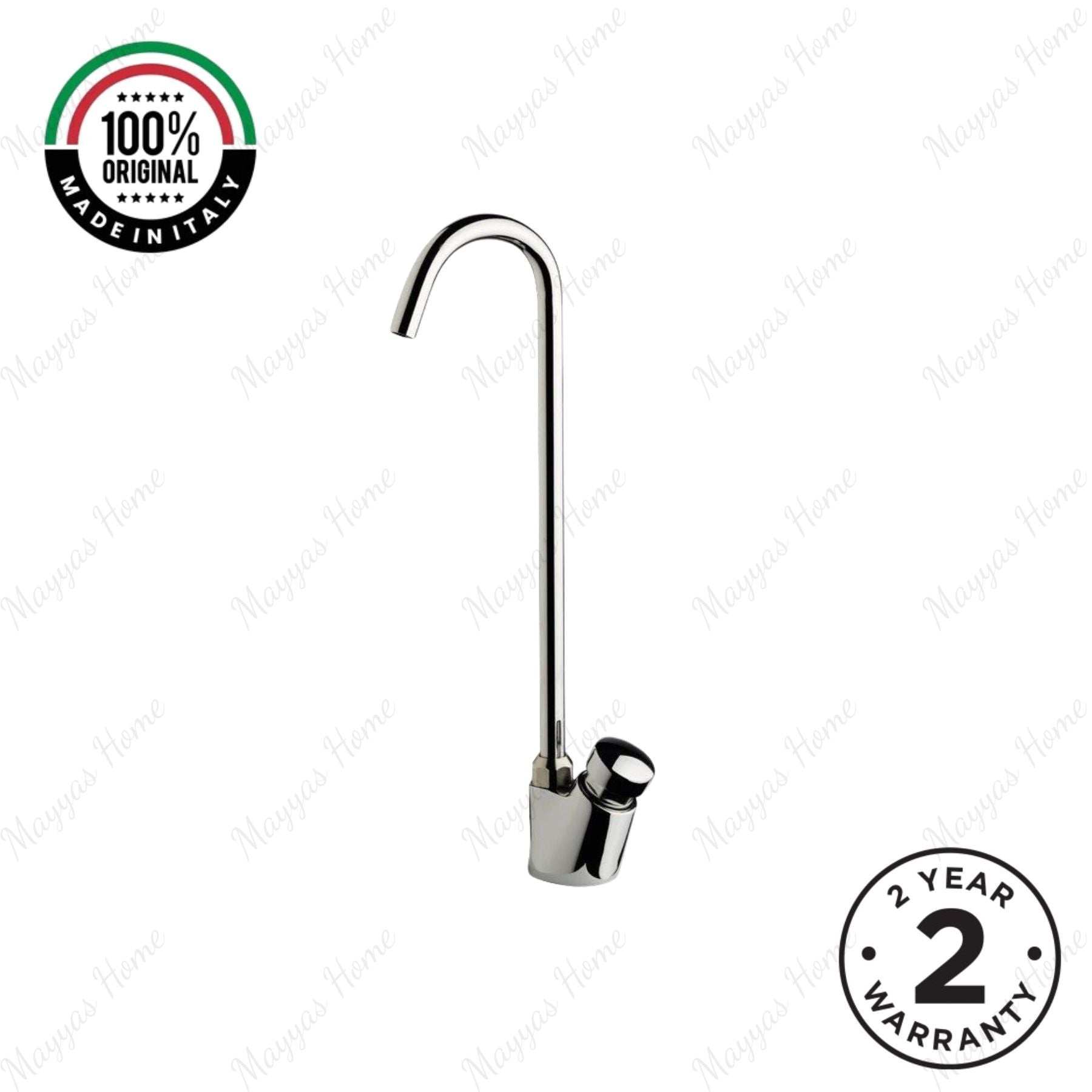 Instant water drinker with fixed spout, flow adjustment screw and G3/8 or G1/2 connections. Perfect for schools, hospitals and public facilities across UAE.