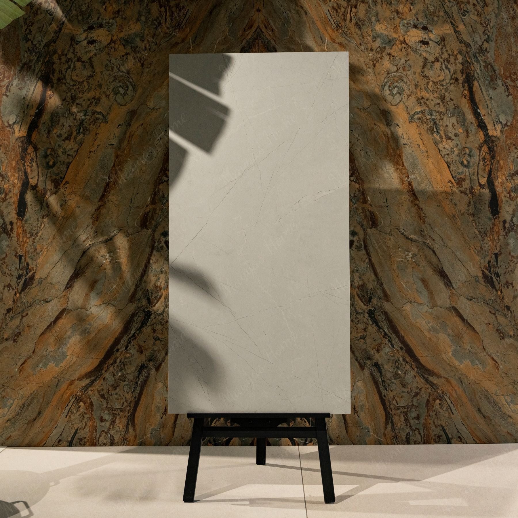Ivora Prime porcelain tile 60x120cm with 9mm thickness features a luxury marble look, durable porcelain body, premium finish for floors and walls.
