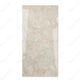 Ivory Gold glossy marble porcelain tile 60x120cm with 9mm thickness features warm ivory base, golden veining and elegant polished finish.