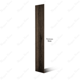 Karvel Weng 20x12cm porcelain tile with 09mm thickness. Deep wenge-brown tone, durable and elegant for walls, kitchens, and modern interiors.
