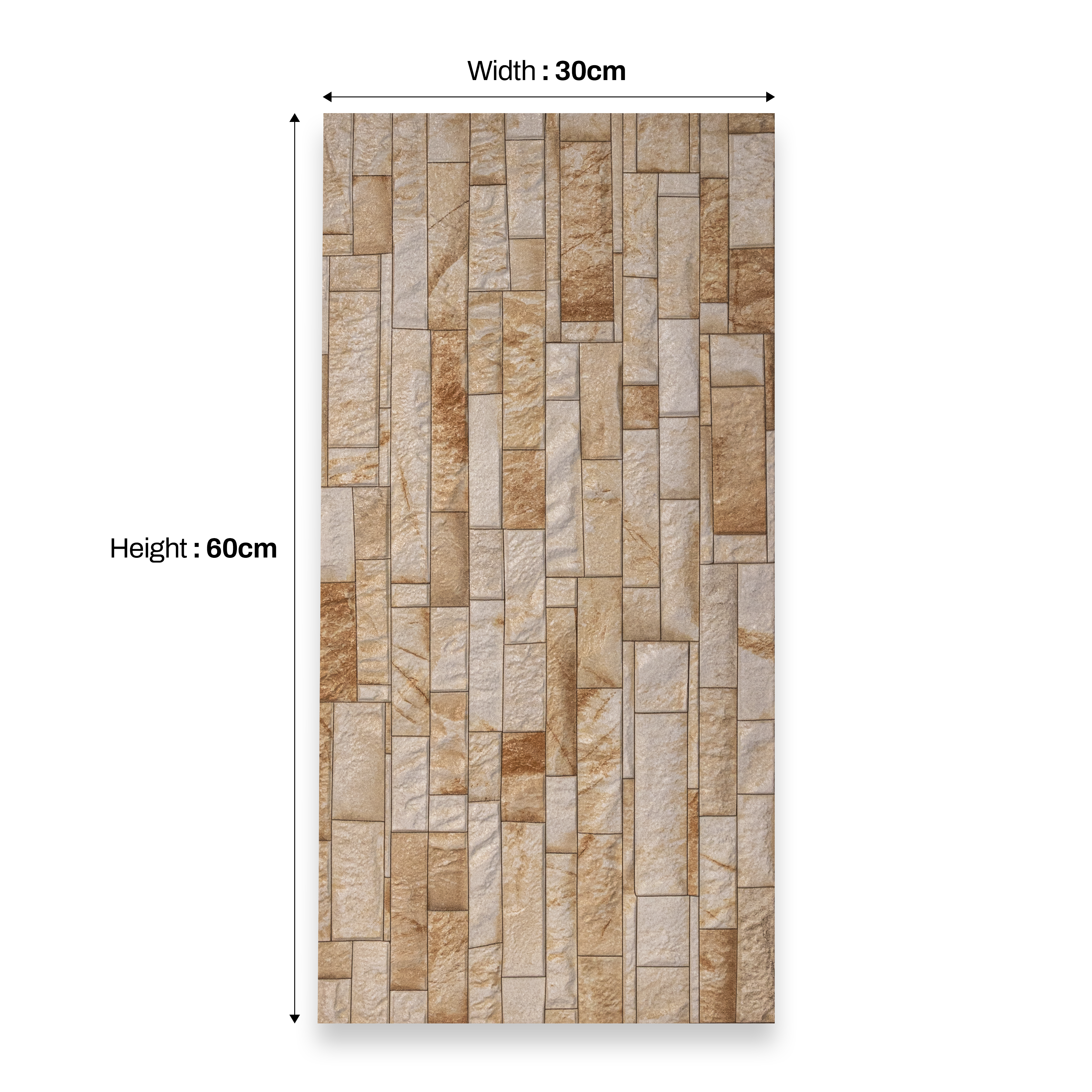 Latina 05 30x60cm porcelain tile with 09mm thickness. Refined stone-look design, durable and stylish for walls, floors, and interiors.