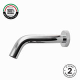 Luxury wall-mounted battery powered sensor tap with touchless operation, anti-legionella protection and vandal-proof design. Shop Mayyas Home UAE.