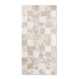 Maple Beige Decor porcelain tile 60x120cm 9mm thickness, beige marble look with decorative design, durable porcelain, ideal for floors and walls.