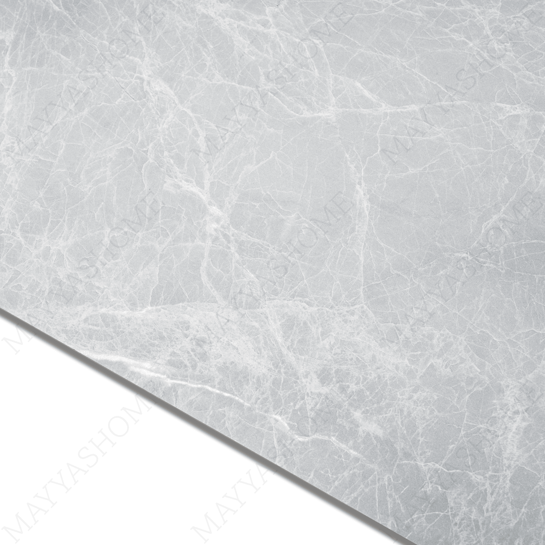 Marvel Grey White porcelain tile 60x120cm with 9mm thickness features a modern marble look, durable porcelain body for floors and walls.