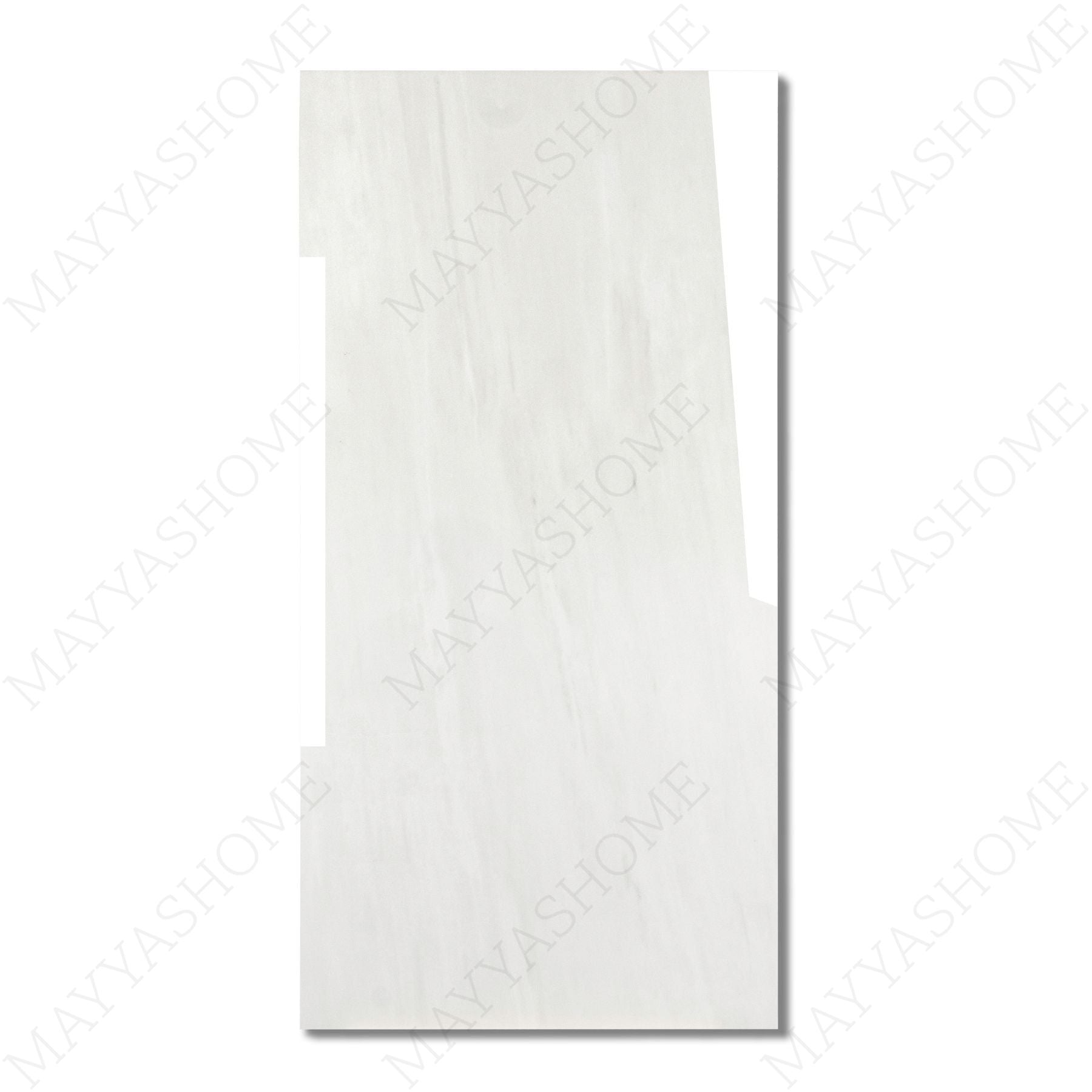Melton Bianco tiles (60x120cm, 9mm) feature a Glossy finish with a clean white design. Perfect for Indoor Floors and Walls, these Porcelain tiles bring a touch of modern elegance to any space.
