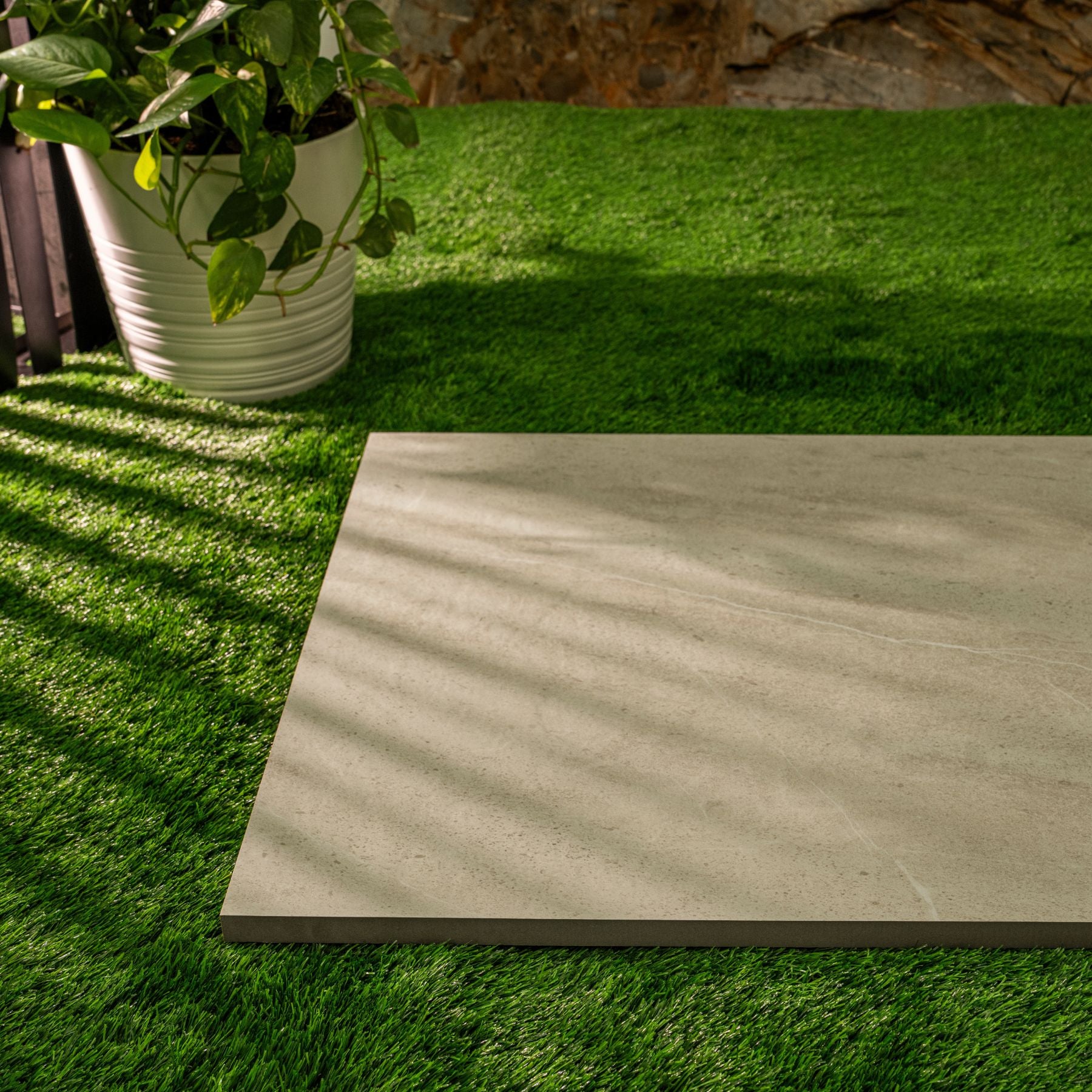 Meraki Crema matt porcelain tile 60x120cm x2mm with soft natural tone, durable large format surface ideal for modern floors, walls and premium interiors.