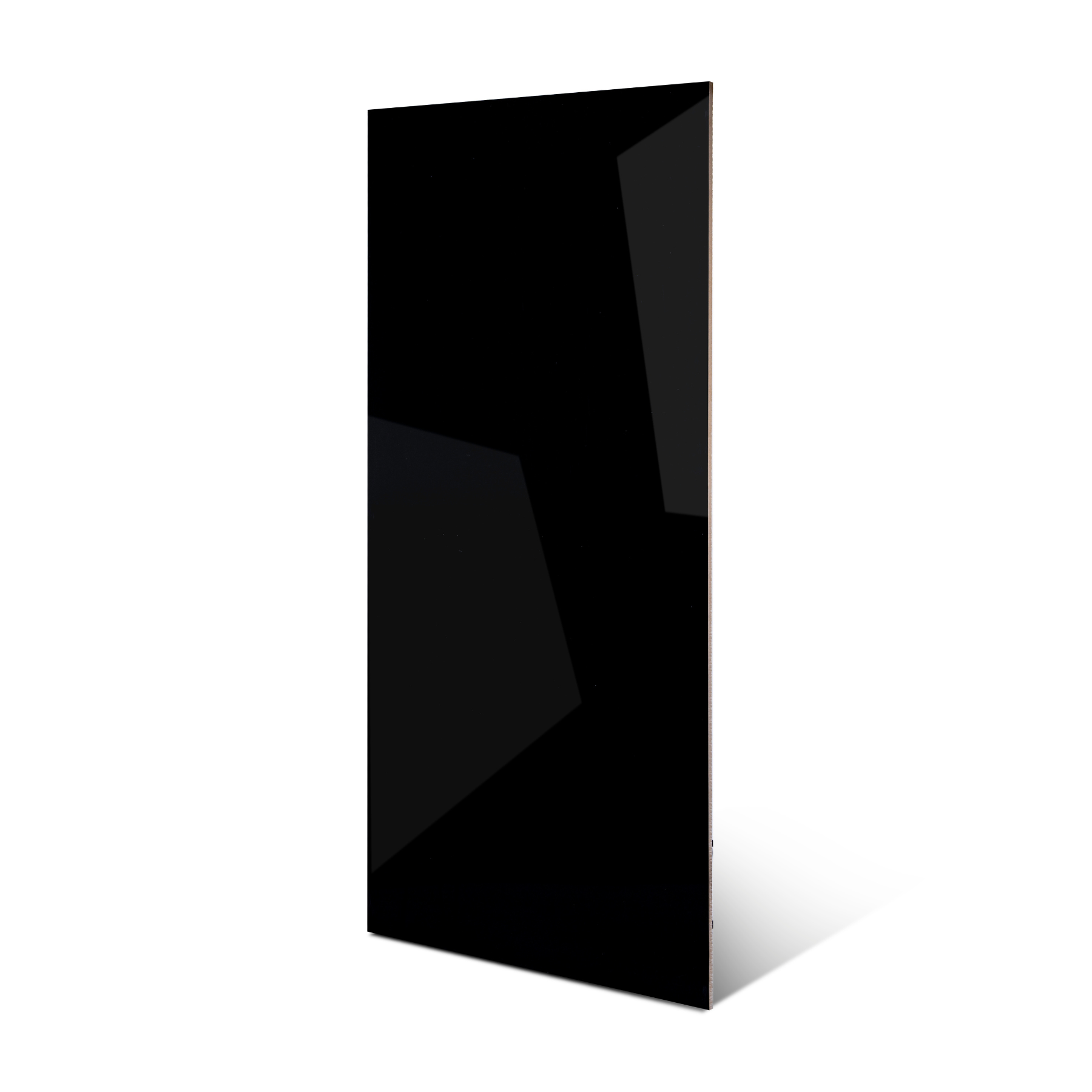 Midnight Shadow plain black porcelain tile 60x120cm 9mm thickness, durable and modern design, ideal for luxury floors and walls.