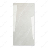 Milano White glossy marble effect porcelain tile 60x120cm with 9mm thickness delivers clean white elegance for luxury interiors.