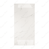 Mint Statuario 80x160cm glossy porcelain tile, 09mm thick with a mint-toned statuario marble design. Polished finish brings elegance and light to interiors.