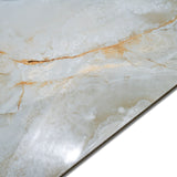 Misty Moss glossy stone look porcelain tile 60x120cm with 9mm thickness features soft earthy tones, polished surface, and durable performance for interiors.