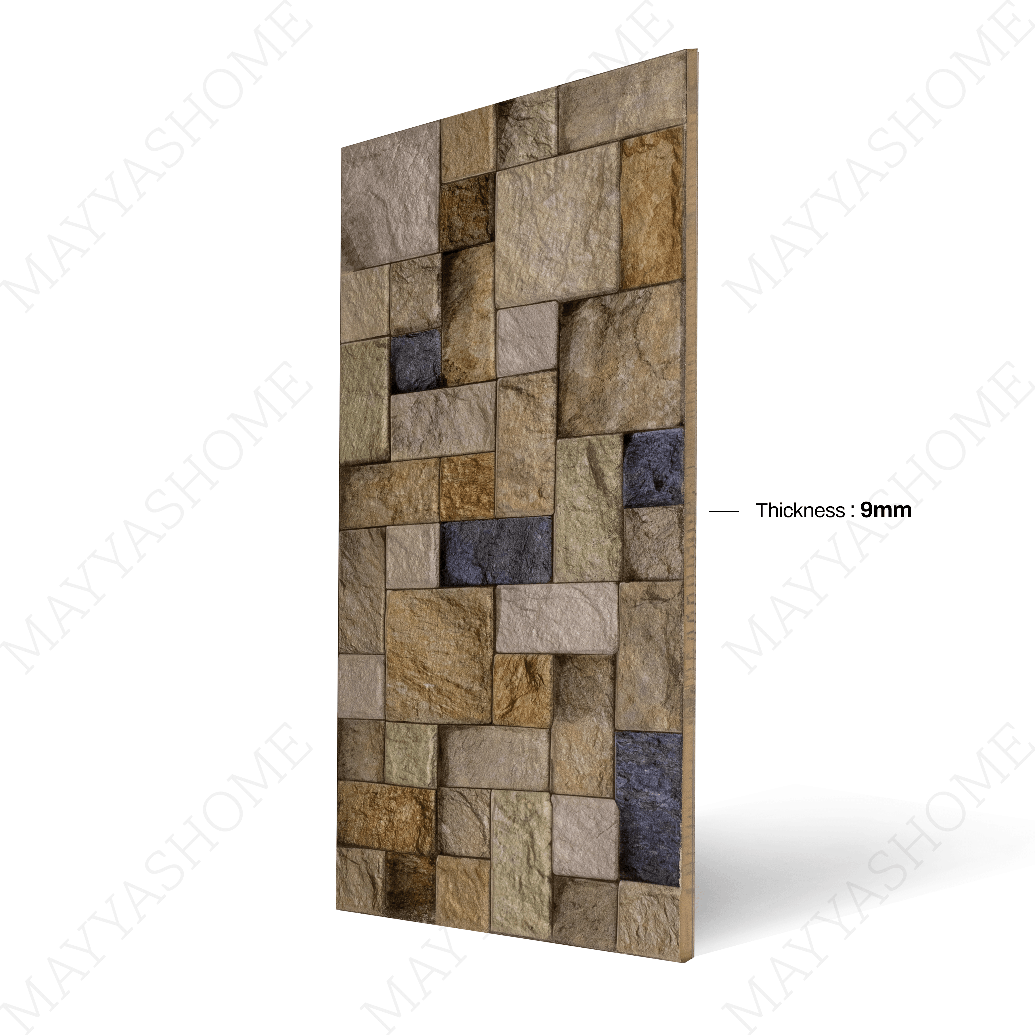Monaco 08 30x60cm porcelain tile with 09mm thickness. Elegant stone-look design, durable and versatile for walls, floors, and modern interiors.