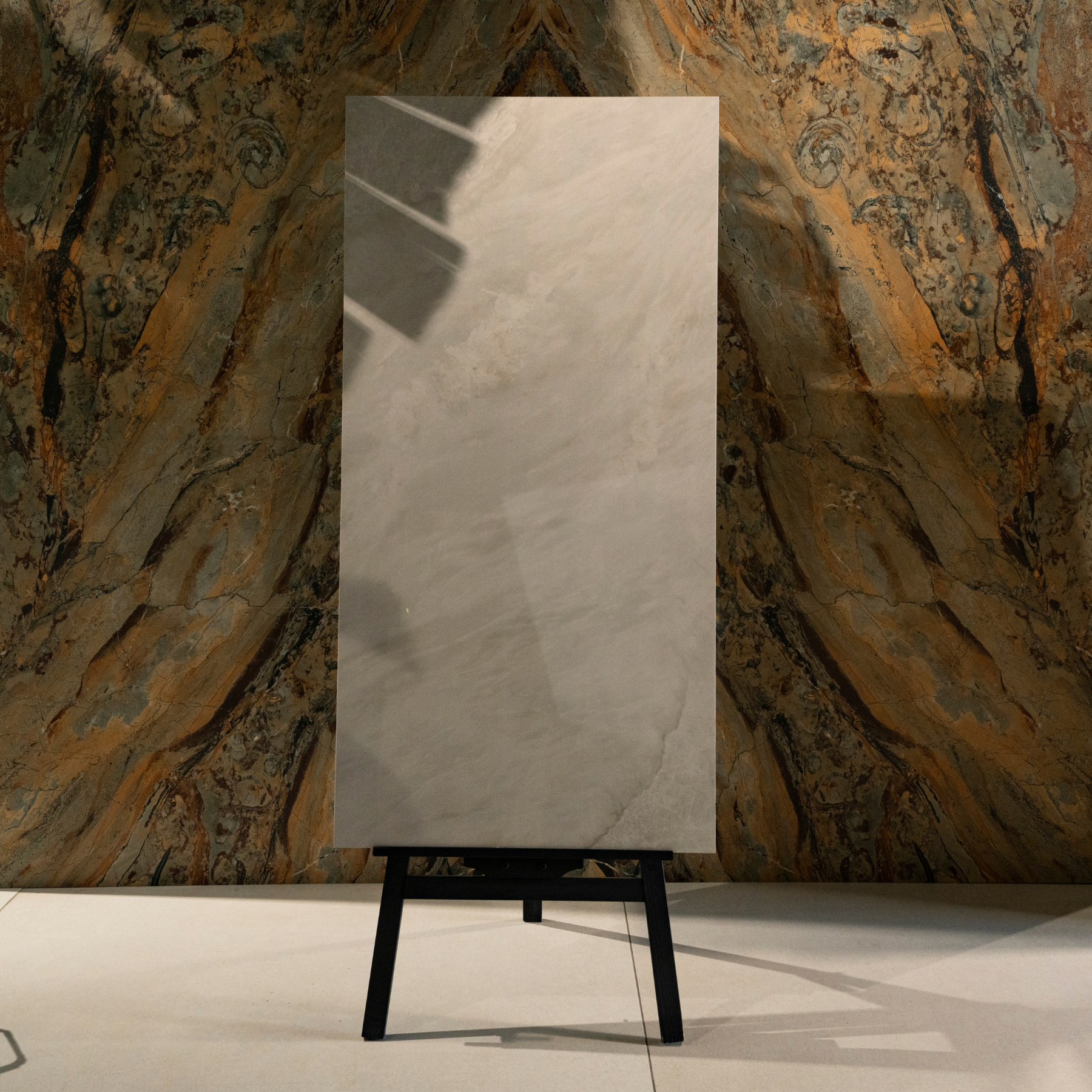 Monaco Ice porcelain tile 60x60cm with 9mm thickness, marble look design, durable porcelain, ideal for floors and walls.