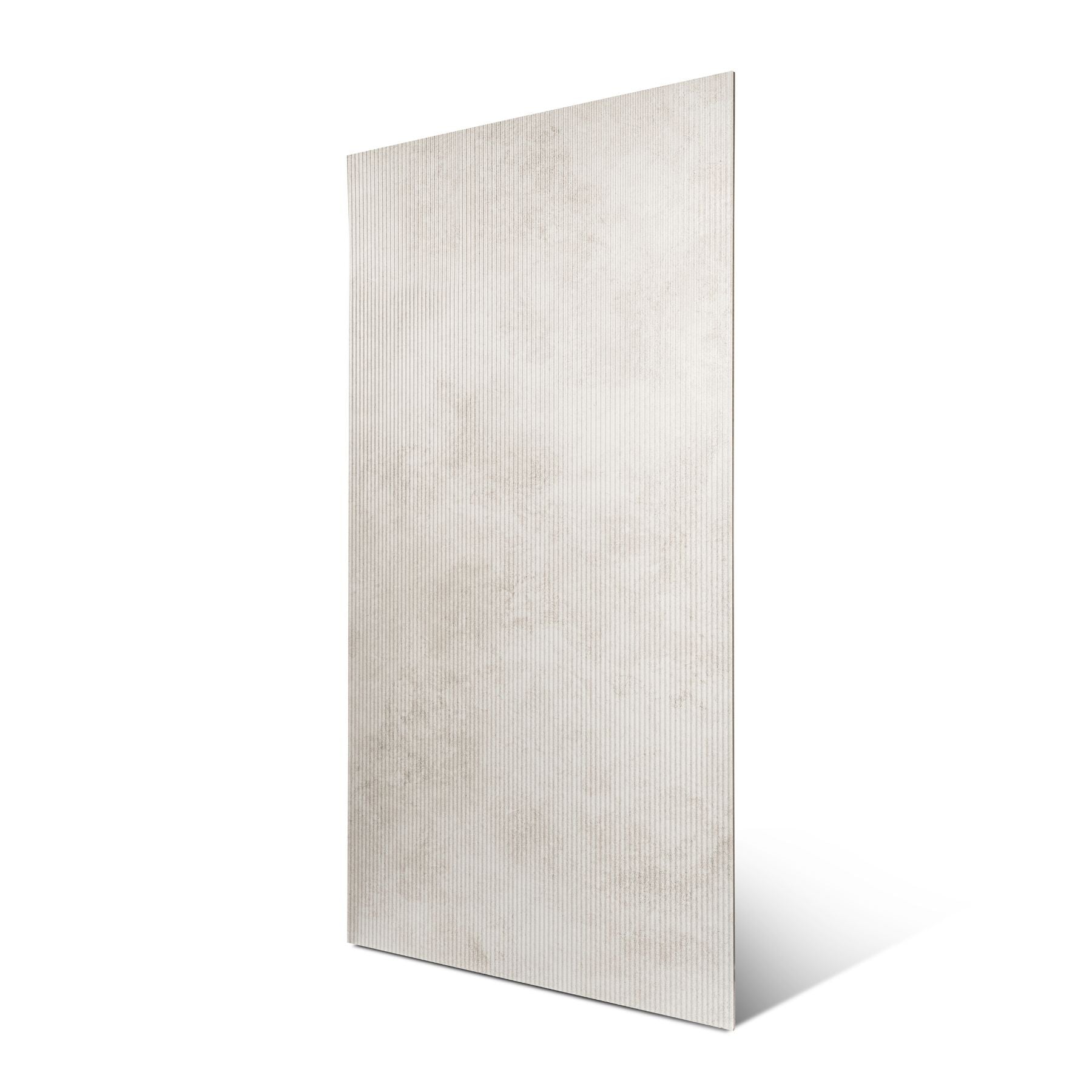 Mono Ash porcelain tile in 60x120cm size featuring clean ash grey tone, minimal surface texture and durable 9mm thickness for floors and walls.