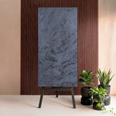 ONIDO BLACK 60x120cm Carving Matt Porcelain Tile – 9MM Black Textured Tile