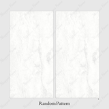 ONIDO BIANCO porcelain tile 60x120cm with carving, matt finish. Durable 9MM large large-format white tile with textured surface for floors and walls.