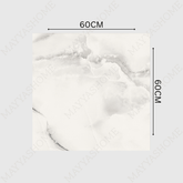 ORLANDO PEARL 60x60cm Glossy Porcelain Tile – 09MM Pearl Grey Marble Look