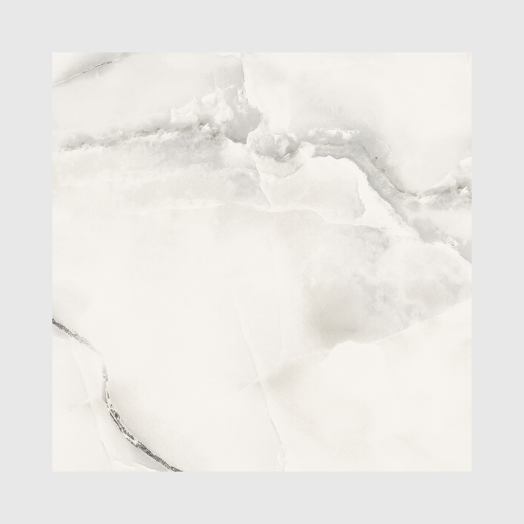 ORLANDO PEARL 60x60cm Glossy Porcelain Tile – 09MM Pearl Grey Marble Look