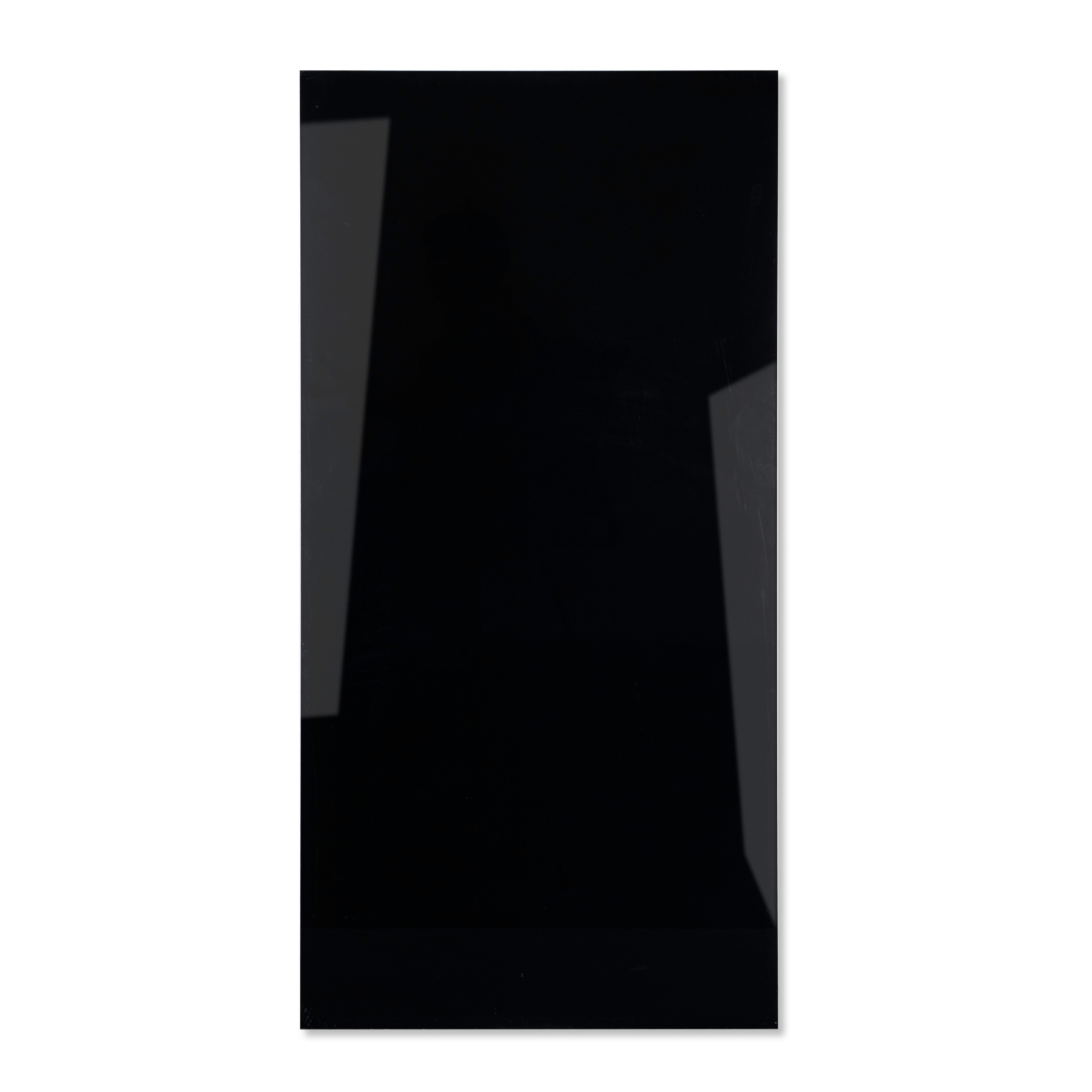 Obsidian Black porcelain tile 60x120cm 9mm thickness, solid black modern design, durable porcelain, ideal for luxury floors and walls.