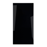 Obsidian Black porcelain tile 60x120cm 9mm thickness, solid black modern design, durable porcelain, ideal for luxury floors and walls.